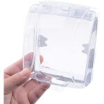 Couvercle tanche pour bouton de sonnette, housse de protection transparente, sans fil, support mural, ...