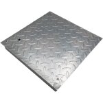 Einside ? couvercle renforc� en acier galvanis� pour regard de branchement ? 35 x 35 cm ? cadre en t ...