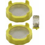 Couvercles de germination 2pcs mason jar couvercles de germination couvercle de germination en plastique ...