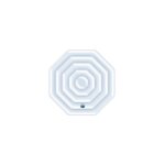 Netspa - couvercle gonflable octogonal pour spa silver et python