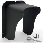 Couvercle en m�tal �tanche pour cam�ra vid�o, sonnette, serrure de porte, bouton de porte d'acc�s, prot�ge ...