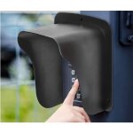 Couvercle m�tallique �tanche pour sonnette, serrure de porte, interphone, protection sonnette exterieur ...