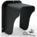 Couvercle m�tallique �tanche pour sonnette, serrure de porte, interphone, protection sonnette exterieur ...