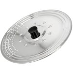 Couvercle polyvalent en acier inoxydable ø 28 cm. utilisation du couvercle anti - éclaboussures et de ... Couvercle polyvalent en acier inoxydable ø 28 cm. utilisation du couvercle anti - éclaboussures et de ...