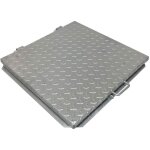 Einside - couvercle de regard pour citerne en acier galvanis� et larm� ? 40 x 40 cm