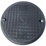 Couvercle de regard tube ondul� 475mm ? polypropyl�ne a15 ? r�sistant aux temp�ratures extr�mes ? installation ...