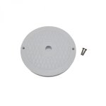 Hayward - couvercle rond de skimmer de piscine avec vis - blanc - spx1084r Hayward - couvercle rond de skimmer de piscine avec vis - blanc - spx1084r