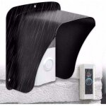 Couvercle de sonnette, couvercle m�tallique �tanche sonnette sans fil pour cam�ra vid�o, carillon bouton, ...