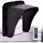 Couvercle de sonnette, couvercle m�tallique �tanche sonnette sans fil pour cam�ra vid�o, carillon bouton, ...