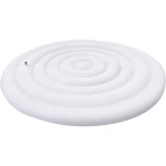 Couvercle de spa gonflable rond de 140 cm avec valve de gonflage et de d�gonflage rapide et facile , ...