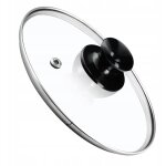 Couvercle en verre 20cm couvercle universel pour casserole, po�le, r�sistant � la chaleur - kadax