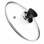 Kadax - couvercle en verre couvercle 26 cm pot  frire universel rsistant  la chaleur