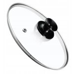 Couvercle en verre 28cm couvercle universel pour casserole, pole, rsistant  la chaleur - kadax