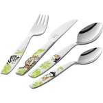 Couverts pour enfants jungle acier inoxydable 4 pi�ces