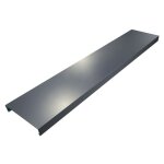 Couvertine 3m premium en alu 15 / 10ème - tête de mur couleur - gris anthracite - ral 7016, largeur - ... Couvertine 3m premium en alu 15 / 10ème - tête de mur couleur - gris anthracite - ral 7016, largeur - ...