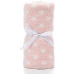 Couverture b�b� naissance polaire plaid bebe douce pour fille et gar�on comme cadeau de naissance 75 ...