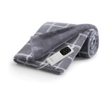 Chauffe matelas - chauffant confort couverture chauffante - imetec - plaid 150x110 cm - 6 temp�ratures ...