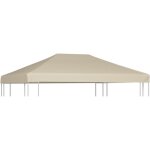 Couverture de dessus de belv�d�re 310 g m� 4x3 m beige