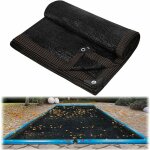 Couverture filet de feuille pour piscine rectangulaire, bâche protection piscines hors - sol, extérieur ... Couverture filet de feuille pour piscine rectangulaire, bâche protection piscines hors - sol, extérieur ...