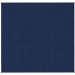 Couverture lest�e bleu 220x235 cm 11 kg tissu vidaxl