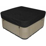 Couverture de piscine carr� bache solaire pour piscine, cordon d'ourlet �lastique couvercle de spa �tanche ...