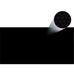 Couverture de piscine noir 549 x 274 cm pe vidaxl