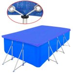 Couverture de piscine pe rectangulaire g / m 394 x 207 cm vidaxl