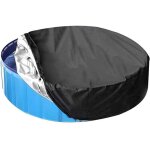 Couverture de piscine ronde couverture de spa rond impermable  la poussire bche de protection housse ...