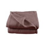 Poyet - motte - couverture polaire 240 x 260 cm chocolat grande largeur Poyet - motte - couverture polaire 240 x 260 cm chocolat grande largeur