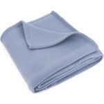 Couverture polaire isba traité non - feu 180x220 cm Couverture polaire isba traité non - feu 180x220 cm