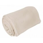 Couverture polaire  teddy non feu - norme nf en iso 12952  toutes dimensions toison d'or - teddy naturel ...