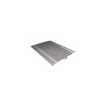 Couvre joint de faade plat alu - largeur 9 cm (l. 3m + clips)