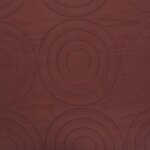 Couvre lit boutis 7 pices uni  piquage circle  choco