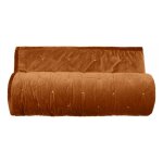 Vent du sud - couvre lit velours matelass� surpiqu� 'gipsy' toutes dimensions gipsy camel - 180 x 240 ...