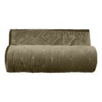 Vent du sud - couvre lit velours matelass� surpiqu� 'gipsy' toutes dimensions gipsy olive - 240 x 260 ...