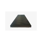 Jardinex - couvre mur plat ardoise brosse 100 x 30 x 3 cm - gris (lot de 1)