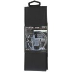 Couvre volant micro - perfore comfort grip l 39 - 40 cm - noir
