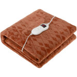 Camry - cr7435 chauffe - lit �lectrique 150 x 80cm, 8 niveaux de puissance, minuteur, lavable 60w marron ...