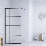 Vidaxl - cran de douche verre tremp� d�poli 140x195 cm