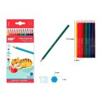 Crayons de couleur 12 couleurs mp pp802 a'12 9929 Crayons de couleur 12 couleurs mp pp802 a'12 9929