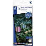 Crayon de couleur metallic 146m hexagonal tendre 146m c12 12 pc(s) - staedtler