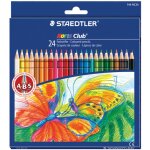 Crayons de couleur scolaires noris club 24 couleurs s144 nc24 4152