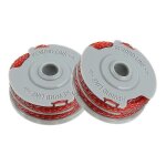 2 x bobine et ligne de coupe - bordure pour flymo contour 500 power plus 500 et 500xt - crea