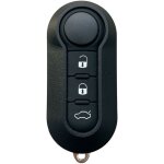 Crea iveco 3 button remote flip key fob shell case for daily eurocargo