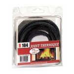 Joint thermique fibre de verre diam 6mm pour insert de chemine crea