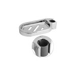 Crea - porte - savon porte - savon de douche r�glable pour barre de douche, argent