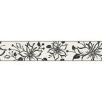 A. s. creations - frise papier peint fleuri noir & blanc frise tapisserie motif fleur pour salon frise ... A. s. creations - frise papier peint fleuri noir & blanc frise tapisserie motif fleur pour salon frise ...
