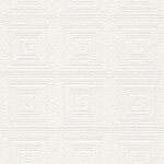 A. s. creations - papier peint lgant blanc crme effet lambris tapisserie blanche crme 3d idale salon ...