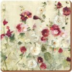 Creative tops - set de 6 sets de table, dos en li�ge, design de premium wines, bois, multicolore, sous ...