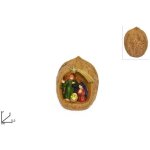 Crche scne de crche en rsine noyer table 7cm dcoration de nol 5, 5x7x5cm